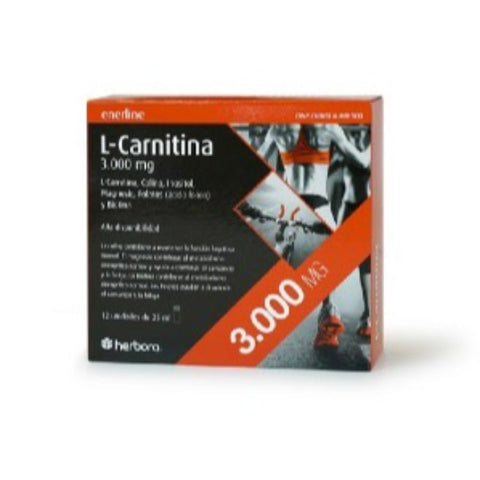 Comprar online L-CARNITINA 3000 12 UDS DE 25 ML de HERBORA. Imagen 1