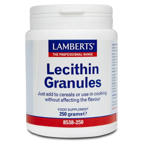 Comprar online LECITINA SOJA GRANULADA 250 gr de LAMBERTS. Imagen 1