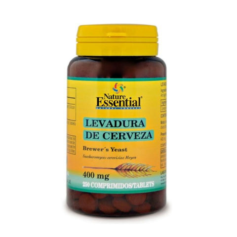 Comprar online LEVADURA DE CERVEZA 400 mg 250 Tabletas de NATURE ESSENTIAL. Imagen 1