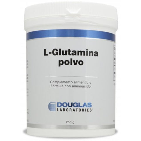 Comprar online L-GLUTAMINA POLVO PREPARADO EN POLVO 250 gr de DOUGLAS. Imagen 1