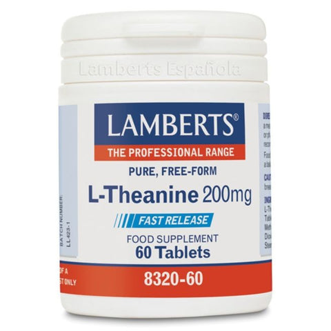 Comprar online L-TEANINA 200 mg 60 Tabs de LAMBERTS. Imagen 1