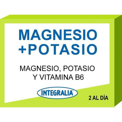 Comprar online MAGNESIO + POTASIO + VITAMINA B6 60 Caps de INTEGRALIA. Imagen 1