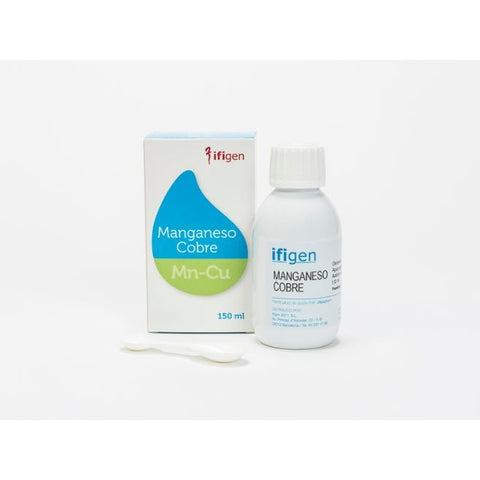 Comprar online MANGANESO COBRE 150ml OLIGOPHARM de IFIGEN. Imagen 1