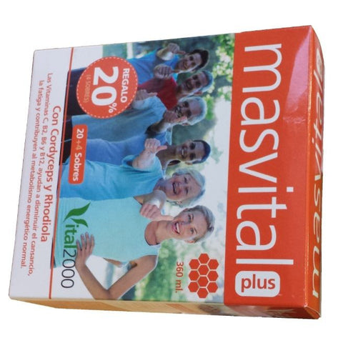 Comprar online MASVITAL PLUS 24 Sobres de VITAL 2000. Imagen 1