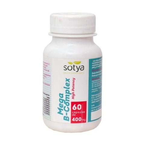 Comprar online MEGA B COMPLEX HIGH POTENCY 60 Cap de SOTYA BESLAN. Imagen 1