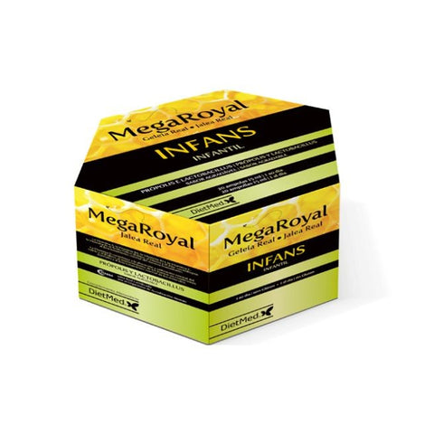 Comprar online MEGA ROYAL INFANS 20 Ampollas x 10 ml de DIETMED. Imagen 1