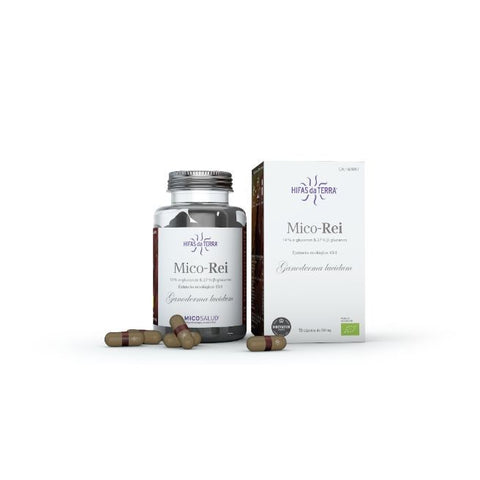 Comprar online MICO REI EXTRACTO DE REISHI 70 cáps de HIFAS DA TERRA. Imagen 1