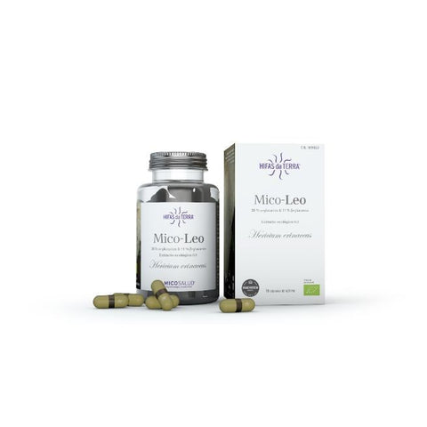 Comprar online MICO-LEO EXTRACTO DE MELENA DE LEON 70 Cap de HIFAS DA TERRA. Imagen 1