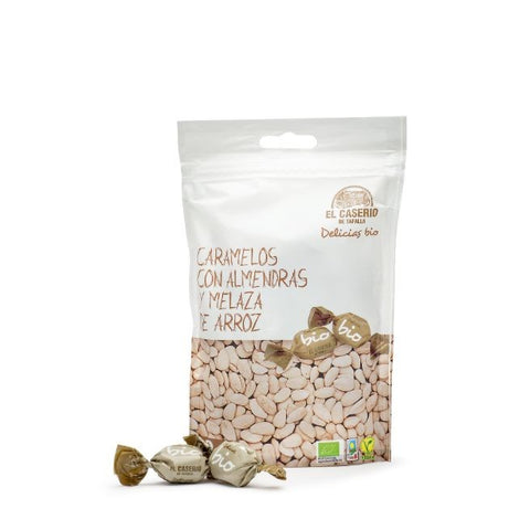 Comprar online CARAMELOS ALMENDRAS Y MELAZA ARROZ BIO 65 G de EL CASERIO. Imagen 1