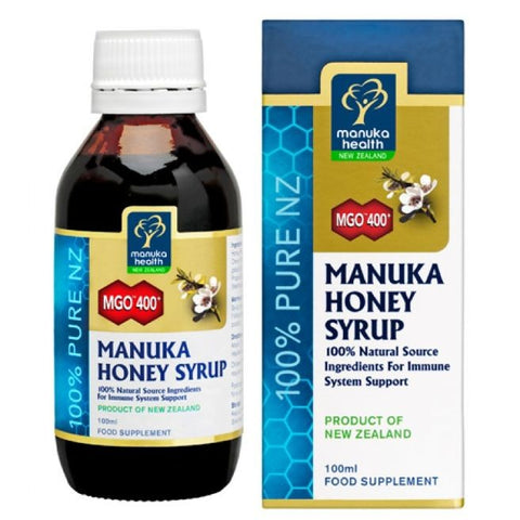 Comprar online MIEL DE MANUKA JARABE mgO«400+ 100ml de MANUKA WORLD. Imagen 1