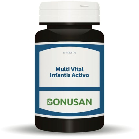 Comprar online MULTI VITAL INFANTIS ACTIVO 30 tabletas de BONUSAN. Imagen 1
