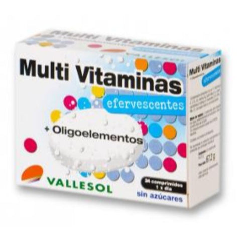 Comprar online MULTIVITAMINAS EFERV.COMP de VALLESOL. Imagen 1