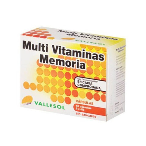 Comprar online MULTIVITAMINAS MEMORIA de VALLESOL. Imagen 1