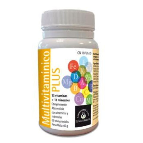 Comprar online MULTIVITAMINICO PLUS 60 Comp de EL NATURALISTA. Imagen 1