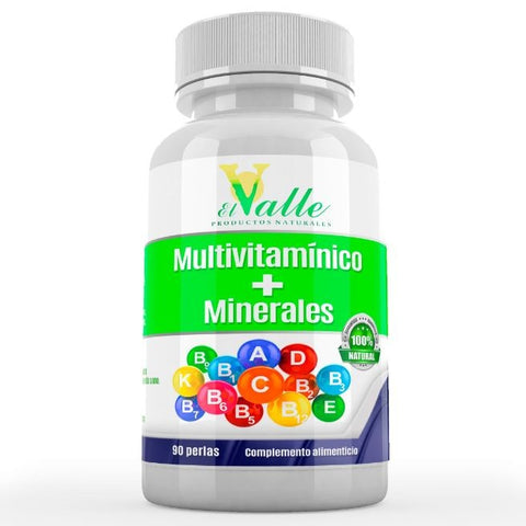 Comprar online MULTIVITAMINICO/ MINERAL 90 Perlas de VALLE. Imagen 1