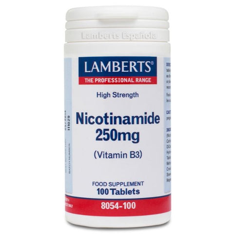 Comprar online NICOTINAMIDA 250 m de LAMBERTS. Imagen 1