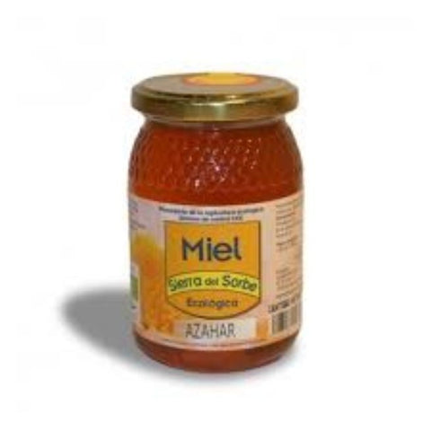 Comprar online MIEL ECOLOGICA AZAHAR 500GR BIO de SIERRA DEL SORBE. Imagen 1