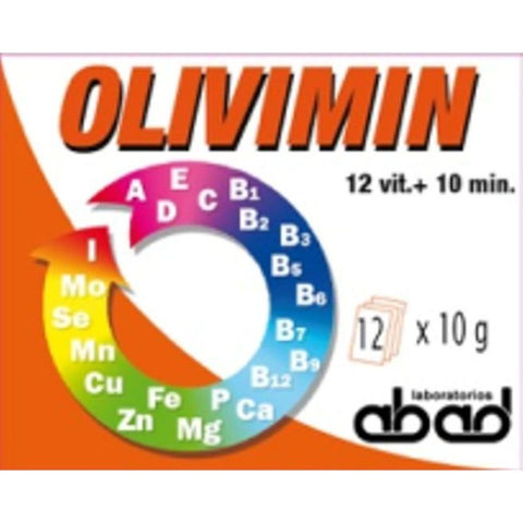 Comprar online OLIVIMIN 10 gr x 12 Sobres de ABAD / KILUVA. Imagen 1