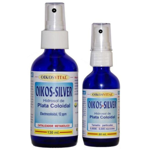 Comprar online PACK PLATA COLOIDAL 135+65 ml de OIKOS. Imagen 1