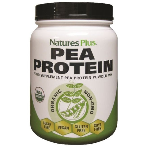 Comprar online PROTEINA DE GUISANTE (PEA PROTEIN) 555 gr de NATURES PLUS. Imagen 1