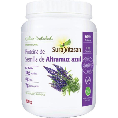 Comprar online PROTEINA DE SEMILLA DE ALTRAMUZ 250 Gr de SURA VITASAN. Imagen 1