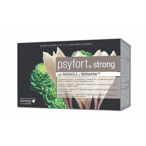 Comprar online PSYFORT STRONG 20 x 10 ml Ampollas de DIETMED. Imagen 1