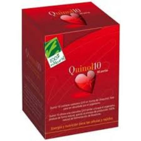 Comprar online QUINOL 10 30 Cap 100mg de CIEN X CIEN NATURAL. Imagen 1