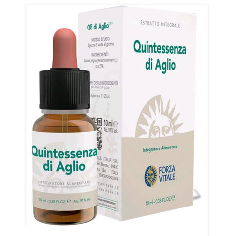 Comprar online QUINTA ESENCIA AGLIO (Ajo) 10 ML de FORZA VITALE. Imagen 1