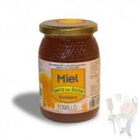Comprar online MIEL ECOLOGICA TOMILLO 500GR BIO de SIERRA DEL SORBE. Imagen 1