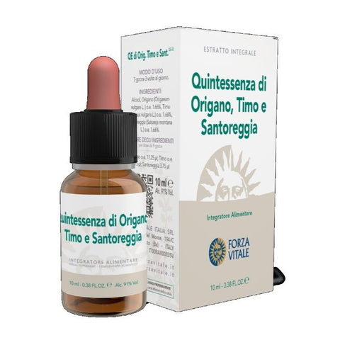 Comprar online QUINTA ESENCIA ORIGAN-TIMO-SANTOREG 10 ml de FORZA VITALE. Imagen 1