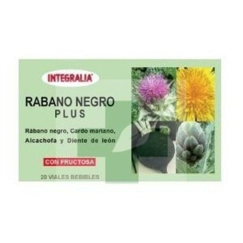 Comprar online RABANO NEGRO PLUS 20 Viales de INTEGRALIA. Imagen 1
