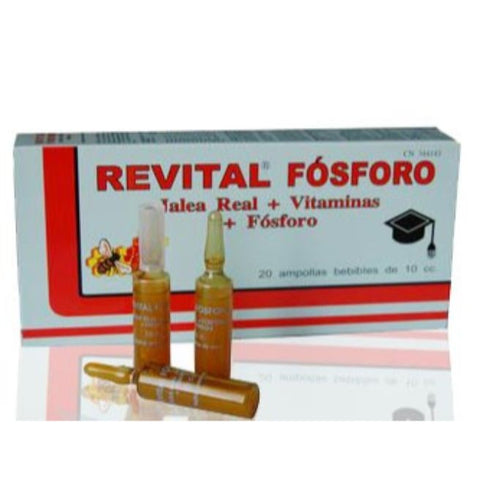 Comprar online REVITAL FOSFORO 10 ml x 20 Amps de PHARMA OTC. Imagen 1