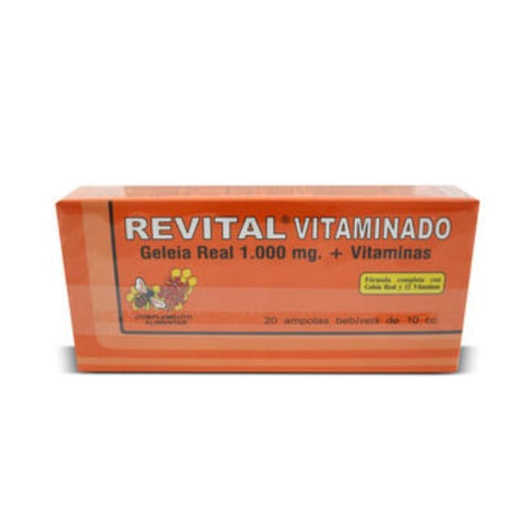 Comprar online REVITAL VITAMINADO 10 ml x 20 Amps de PHARMA OTC. Imagen 1
