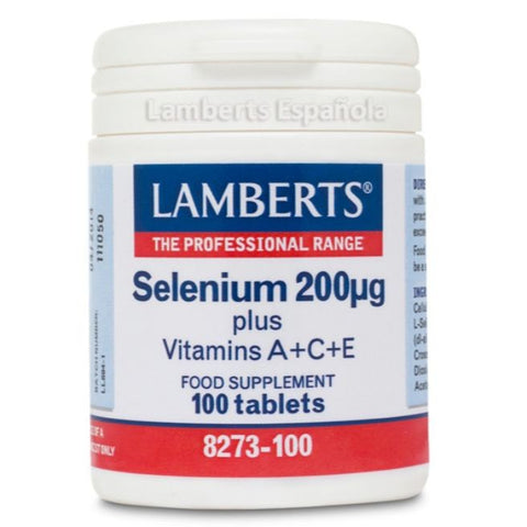 Comprar online SELENIUM 200/ug PLUS 100 Tabs de LAMBERTS. Imagen 1