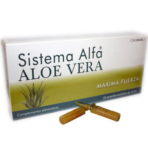 Comprar online SISTEMA ALFA ALOE VERA 20 Amp x 5 gr de PHARMA OTC. Imagen 1