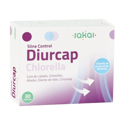 Comprar online SLINE CONTROL DIURCAP CHLORELLA 30cap de SAKAI. Imagen 1
