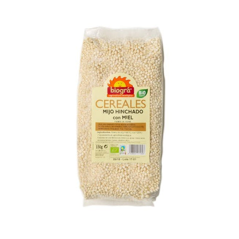 Comprar online MIJO HINCHADO CON MIEL 150G BIOGRA BIO de BIOGRÁ (SORRIBAS). Imagen 1