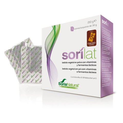 Comprar online SORILAT 7 sobres x 30 gr SABOR CHOCO de SORIA. Imagen 1