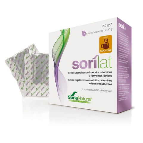 Comprar online SORILAT SABOR CAPUCHINO 7x30 gr de SORIA. Imagen 1