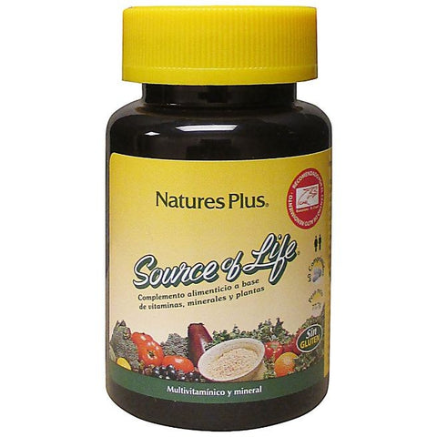 Comprar online SOURCE OF LIFE 60 Comp de NATURES PLUS. Imagen 1