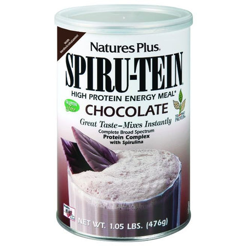 Comprar online SPIRU-TEIN CHOCO 476 gr de NATURES PLUS. Imagen 1