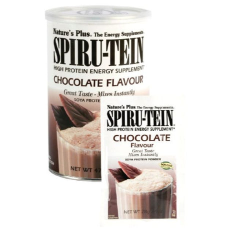 Comprar online SPIRU-TEIN Sobre Chocolate 28 gr de NATURES PLUS. Imagen 1