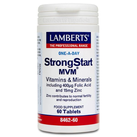 Comprar online STRONGSTART MVM 60 Tabs de LAMBERTS. Imagen 1