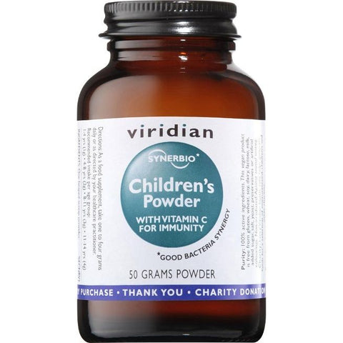 Comprar online SYNERBIO NIÑOS EN POLVO 50 gr de VIRIDIAN. Imagen 1