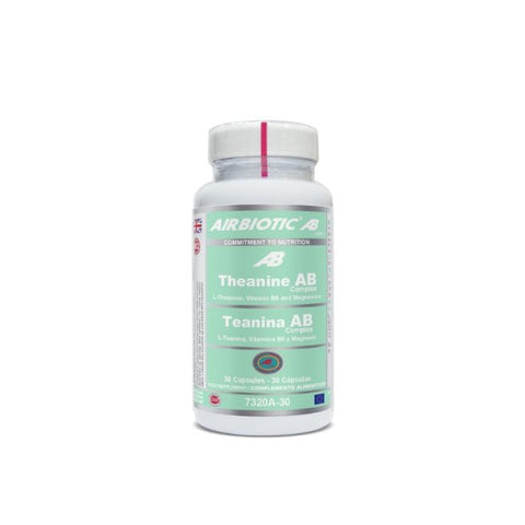 Comprar online TEANINA AB COMPLEX L-Teanina con Vitamina B6 y Mag de AIRBIOTIC. Imagen 1