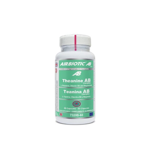 Comprar online TEANINA AB COMPLEX L-Teanina con Vitamina B6 y Mag de AIRBIOTIC. Imagen 1
