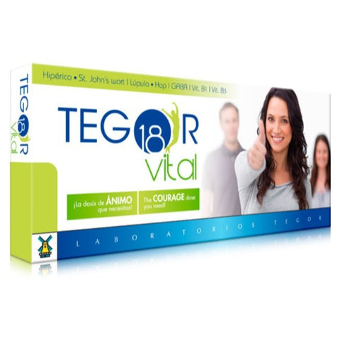 Comprar online TEGOR 18 VITAL 10 Viales de TEGOR. Imagen 1
