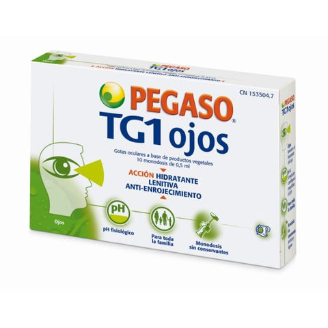 Comprar online TG1 OJOS 0,5 ml x 10 monodosis de PEGASO. Imagen 1