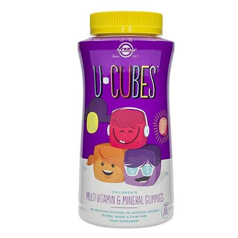 Comprar online U - CUBES 120 GOMINOLAS de SOLGAR. Imagen 1