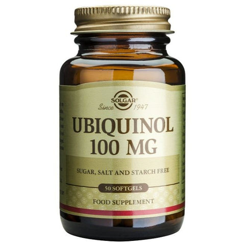 Comprar online UBIQUINOL 100 MG 50 Caps blandas de SOLGAR. Imagen 1